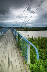 Obraz premium Bridge over river