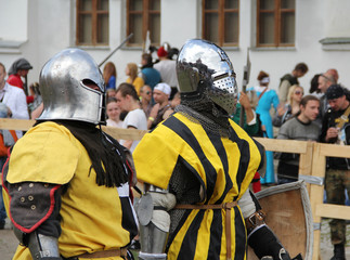 KAMYANETS-PODILSKY- JUNE 2: Forpost  Medieval Festival, Ukraine