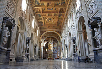 Obraz premium Rome - basilica of Lateran basilica of st. John