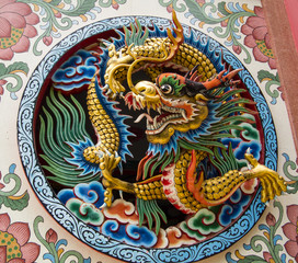 Obraz premium dragon windows