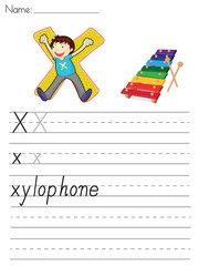 Alphabet worksheet