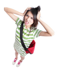 Big trouble - Young Teenage girl student