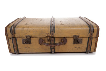Old vintage suitcase