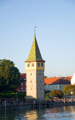 Fototapeta premium Mangenturm - Lindau - Bodensee - Deutschland