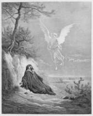 Elijah is nourished by an Angel - 42133544