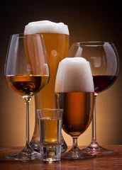 Foto op Plexiglas Bar alcoholische dranken