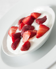 Strawberries and cream