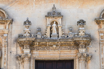 Mother Church. Cavallino. Puglia. Italy.