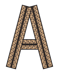roman letter A