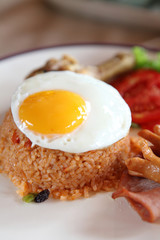 american fried rice