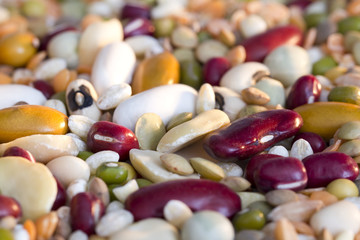 Mixed vegetables - closeup