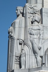 Fototapeta premium Sculptural group 