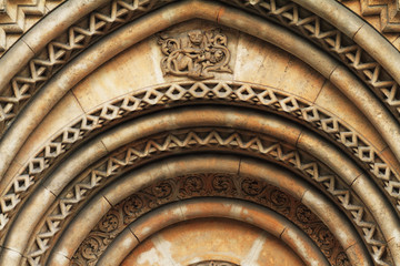 Church of Jak, Vajdahunyad castle, Budapest, Hungary