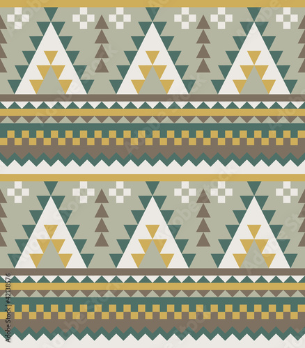 Seamless pattern in navajo style