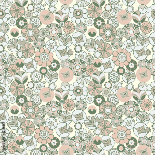 Floral seamless background