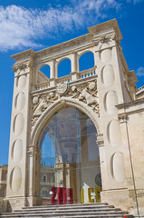 Fototapeta na wymiar Sedile palace. Lecce. Puglia. Italy.
