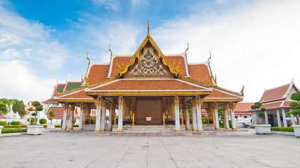 Obraz premium Thai architecture: Wat Ratchanadda, Loha Prasat
