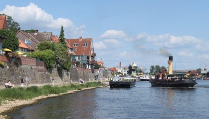 Elbufer in Lauenburg