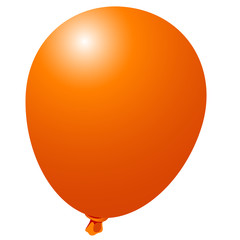 Luftballon orange