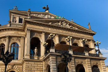 Fototapeta na wymiar Alte Oper we Frankfurcie