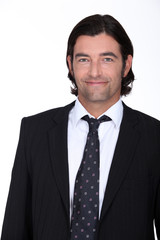 Portrait of a successful businessman