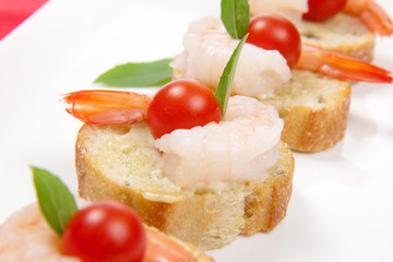 Shrimp Canape
