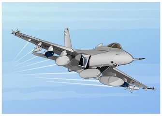 attackers in the air