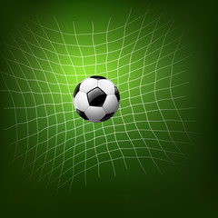 Soccer Goal, vector illustration