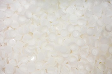 plastic caps background