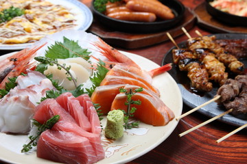 sashimi plate