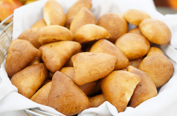 Buns in plate