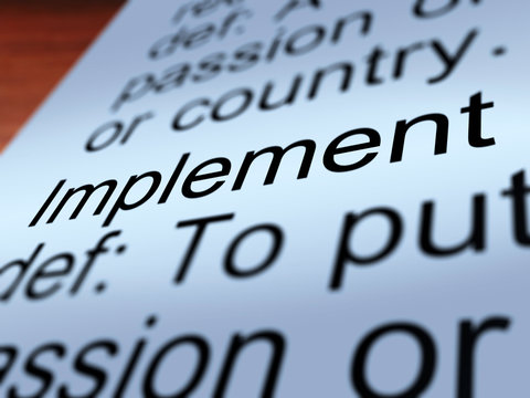 Implement Definition Shows Executing A Plan