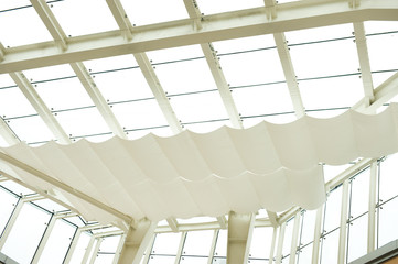 abstract geometric ceiling