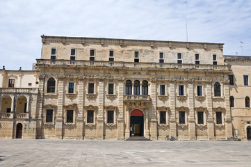 Obraz premium Seminary palace. Lecce. Puglia. Italy.
