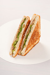 sandwich with ham