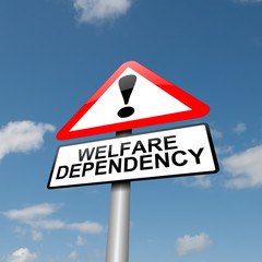 Welfare dependence.