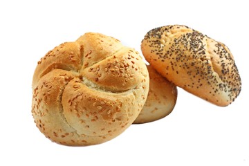 Fototapeta na wymiar Bread rolls isolated