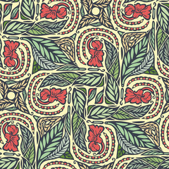 Floral seamless pattern