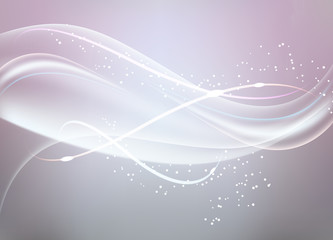 Abstract background with sparkles
