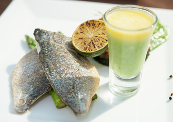 Seabass dish