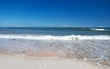 Beautiful Northumberland beach
