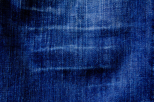 Dark Blue Denim Jeans Background