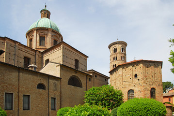 Ravenna The Neonian Baptistery and the Dome