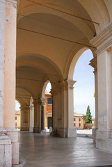 Italy Ravenna, the Dome portico
