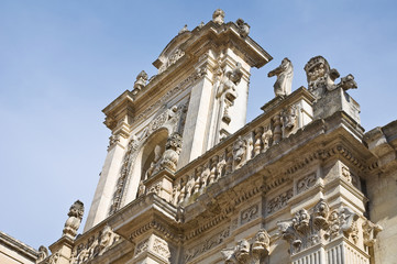 Cathedral of Lecce. Puglia. Italy.
