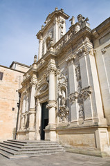 Obraz premium Cathedral of Lecce. Puglia. Italy.