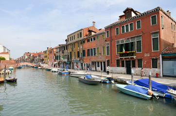 Obraz na płótnie Canvas Promenade à Venise