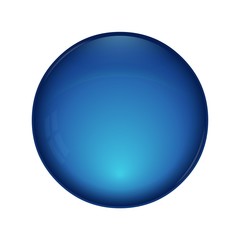 Crystal ball in blue