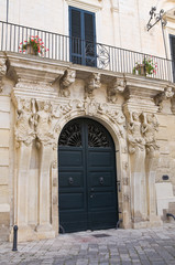 Marrese palace. Lecce. Puglia. Italy.