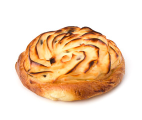 Delicious sweet cream bun